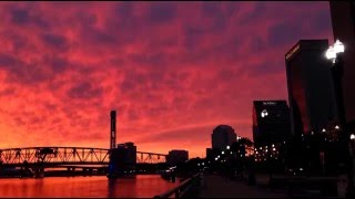 1/31/2016 Amazing Sunset Over Jacksonville, Fl