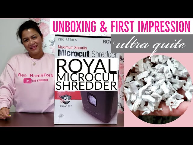 Royal MC1800 Microcut Shredder - Royal