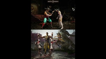 Which Kung Lao Destroying Looks Better - MK1/Mk11?  #mortalkombat