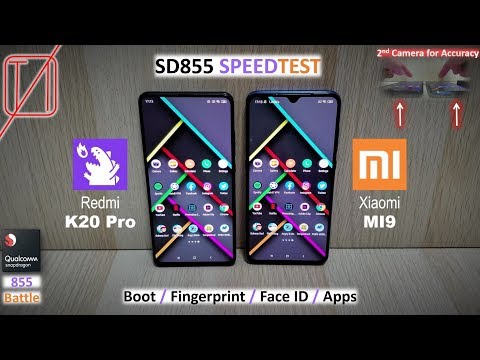 Redmi K20 Pro vs Xiaomi Mi 9 Speed Test