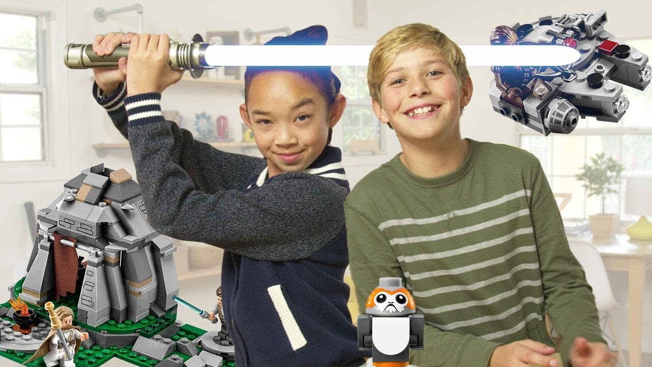 games people play LEGO Star Wars Ahch-to Island Unboxing - The Build Zone