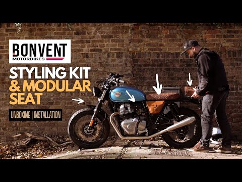 Unboxing And Installing Bonvent Styling Kit For Royal Enfield Interceptor 650 | Review