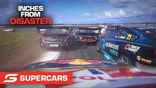 ONBOARD: Every angle of the Championship changing Race 10 shunt - OTR SuperSprint | Supercars 2021