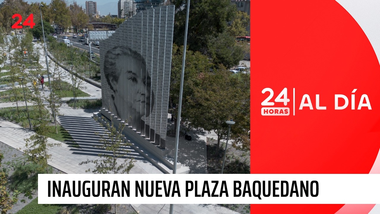 Con monumento a Gabriela Mistral: inauguran remodelación de Plaza Baquedano y Eje Alameda