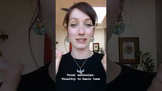 vocal excersize - vocalfry for relaxation