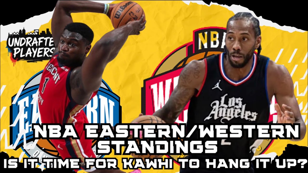 @NBA Eastern/Western Standings | Is It ⌚️For Kawhi To Hang It Up? | UNDRAFTED PLAYERS 🎥@TOVSPORTS 