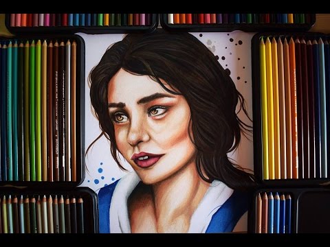 Belle in real life - Speed Drawing @AggelikhXiarxh
