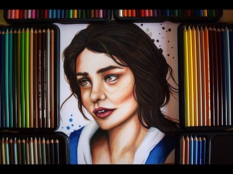 Belle in real life - Speed Drawing  @AggelikhXiarxh