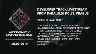 aeternity Universe One Conference LIVE - Developer Track Day 1