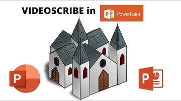 HOW TO MAKE VIDEOSCRIBE in POWERPOINT - Step by step tutorial