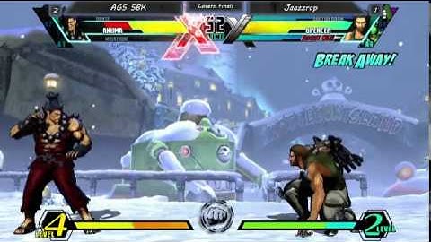 Gwinnett Brawl (Oct 4, 2014) - UMvC3 - Losers Final - AGS SBK vs Jaazzrap