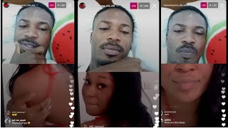 Clemento Suarez proposes to Afia Odo on Instagram live. Called his wife Mid-wife