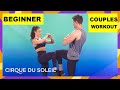 5 Minute Couples Workout - No Equipment At Home with Cirque du Soleil
