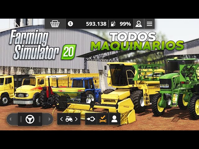 FARMING SIMULATOR 2020 - TODOS OS MAQUINÁRIOS DO JOGO 