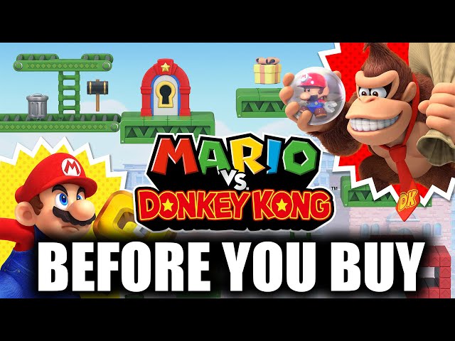 Mario vs. Donkey Kong remake's new levels fit right in