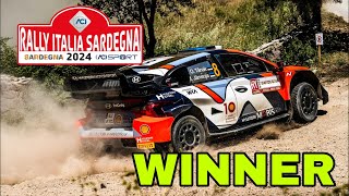 TÄNAK WINNER WRC RALLY ITALIA SARDEGNA 2024