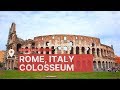 Colosseum in Rome. Coliseum of Rome, largest amphitheatre