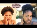 High Puff Tutorial on SHORT Natural Hair| QUICK & EASY