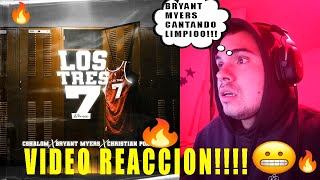 Los Tres 7 Remix - CSHALOM ft. Bryant Myers & Christian Ponce (VIDEO REACCION)