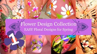 Easy Flower Design Ideas for Spring | Robin Moses Nail Art