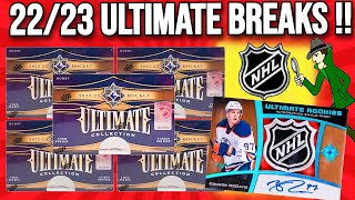 SHIELD HUNT !! 2022-23 Upper Deck Ultimate Collection Hockey CASE BREAKS !! 🔥