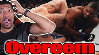 DaVizion Reacts To: "He Hits Harder Than Tyson! Alistair Overeem - Brutal Knockouts in Kickboxing"