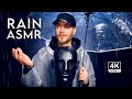 Asmr on a rainy night  peaceful sleep with soft whispers and gentle triggers in the rain 4k