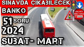 ANİMASYONLU FARKLI SORU EKLEDİK/ 2024 ŞUBAT MART EHLİYET SINAV SORULARI  #animasyonluehliyetsoruları