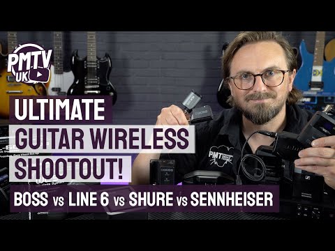 The Ultimate Guitar Wireless System Shootout - Boss vs Line 6 vs Shure vs Sennheiser!