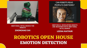 USC Viterbi Virtual Robotics Open House 2020 - Emotional Intelligence for Robots