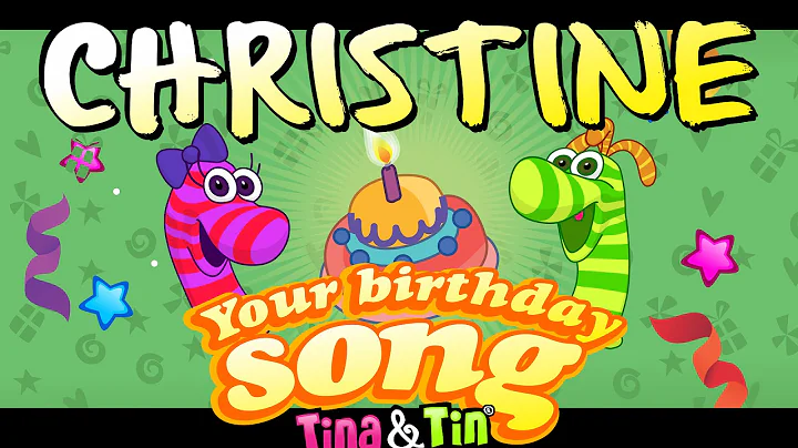 Tina & Tin Happy Birthday CHRISTINE (Personalized ...