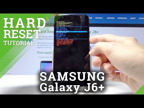 삼성 Galaxy J6 + 하드 리셋 / 바이 패스 화면 잠금