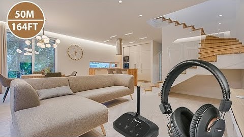 wireless headphones for tv - Avantree HT5009 40Hrs Wireless Bluetooth Headphones for TV