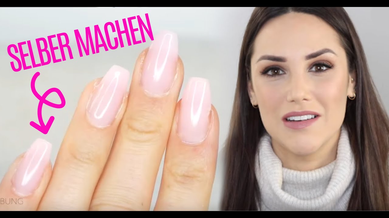 Gel Acryl Nagel Selber Machen Ohne Fraser Polygel Tutorial Hollywood Nails Kathisfinest Youtube