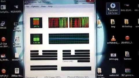 Copy of Windows task manager "real time update" (bug)