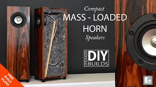 Horn Speaker - Diy Compact Mass Loaded Horn Speakers Mark Audio Full Range Drivers