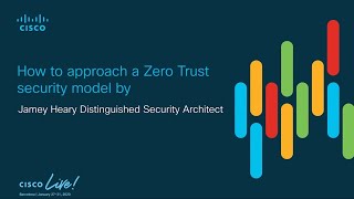 How to approach a Zero Trust security model