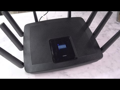 The Linksys EA9500 router is huge, really huge