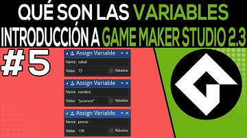 Introducción a Game Maker Studio 2.3 - [05] - Variables
