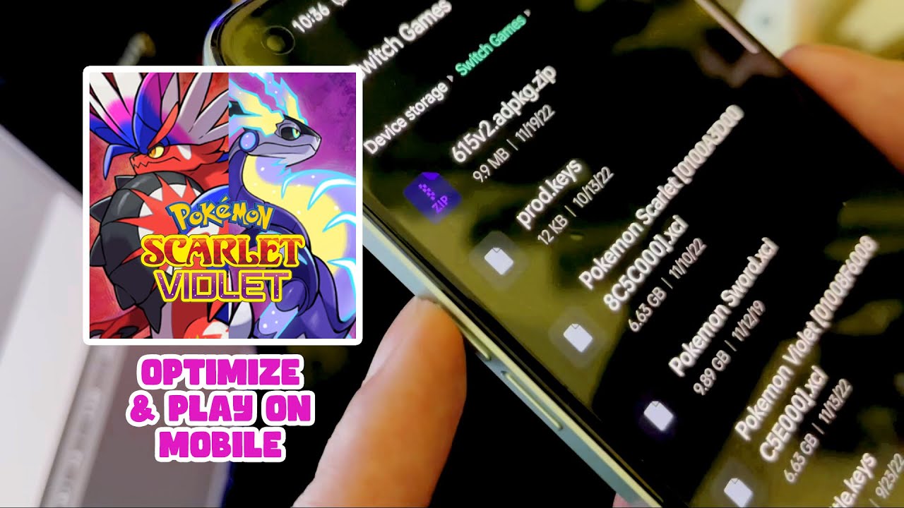 Pokémon Scarlet and Violet Mobile - Complete Installation Tutorial - video  Dailymotion