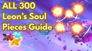 ALL 300 Leon's Soul piece guide (Forgo Dreams stages) | Kirby and the Forgotten Land - Switch 2 [4K]