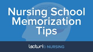 Best Study Tip For Nursing School Lecturio Nursing School Study Tips