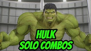 Mvci - Hulk Solo Combos
