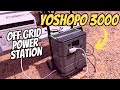 YOSHOPO Off Grid Power Station Y3000