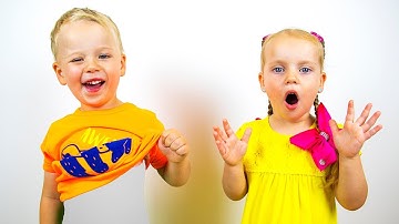 Gaby and Alex Play Hide and Seek with Invisibility Cloak