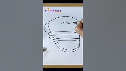 How to Draw a Pilot Hat Easy in The Right Way