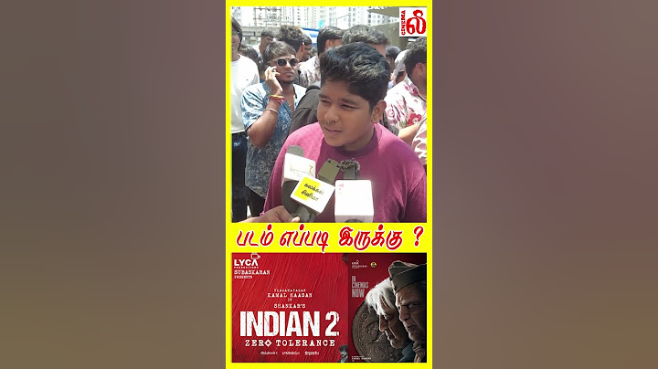 Indian 2 Public Review | Kamal Haasan | Indian 2 Movie Review