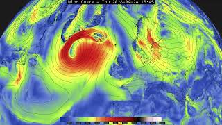 UK weather forecast two week outlook -  GFS Run: 2026-09-14 00z