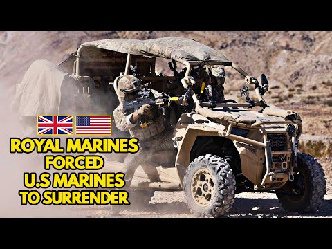 Royal Marines forced U.S Marines to surrender in exercise after eliminating almost the entire unit