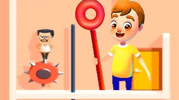 Pin Pull - Gameplay Walkthrough Part 1 All Levels 1-50 Solution Android